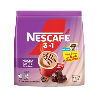 Nescafe 3 in 1 Mocha 15pcs/pack x 25g