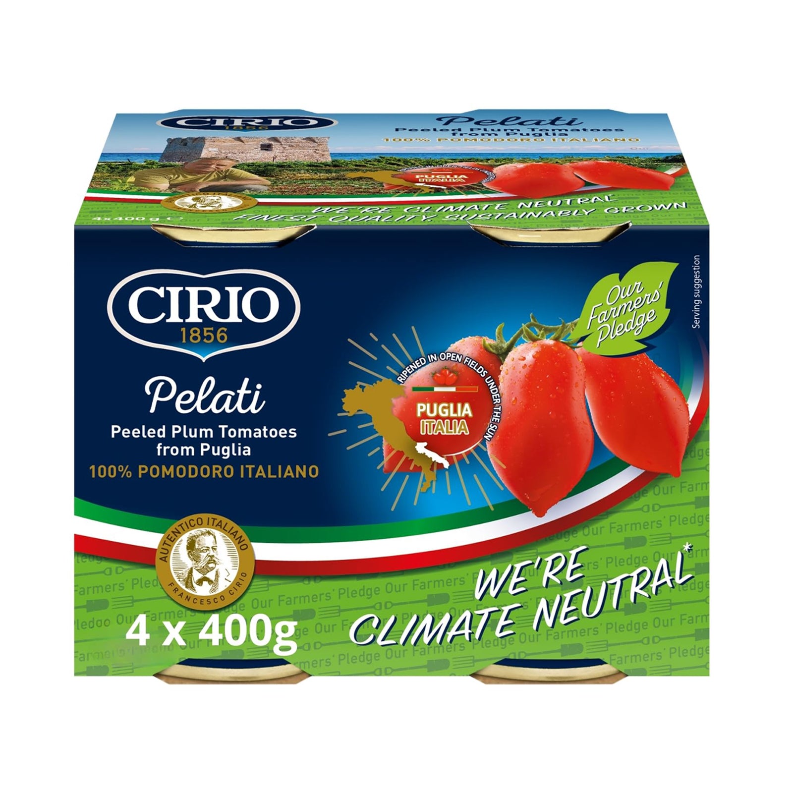 Cirio Pelati Peeled Tomato 400g x 4