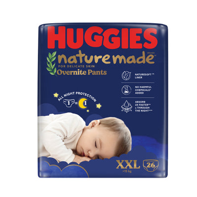 Huggies Naturemade Organic Pants XXL 26pcs/pack