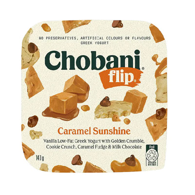 Chobani Flip Caramel Yogurt 140g