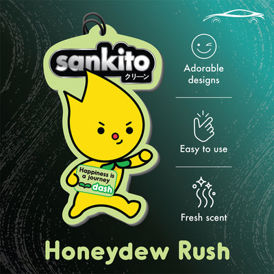 Sankito Car Fragrance Card - Honeydew Rush