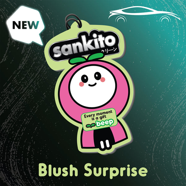 Sankito Car Fragrance Card - Blush Surprise
