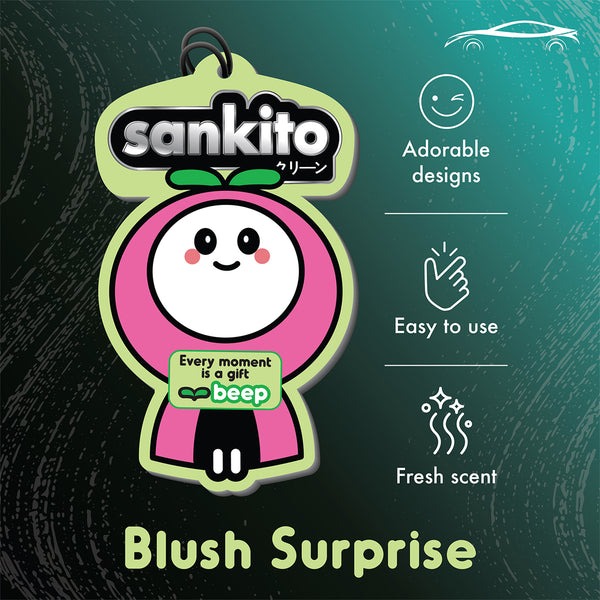 Sankito Car Fragrance Card - Blush Surprise (highest price)