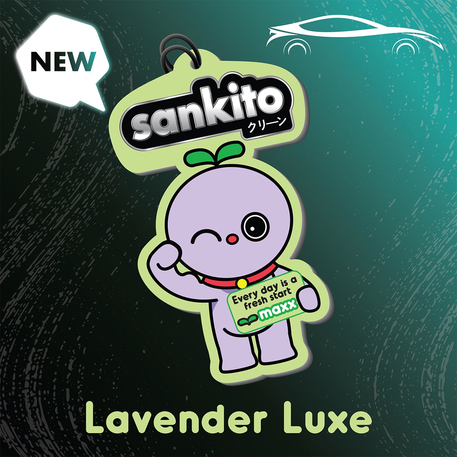 Sankito Car Fragrance Card - Lavender Luxe