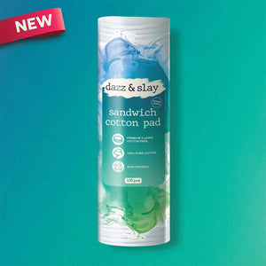 Dazz and Slay Sandwich Cotton Pad (Round)