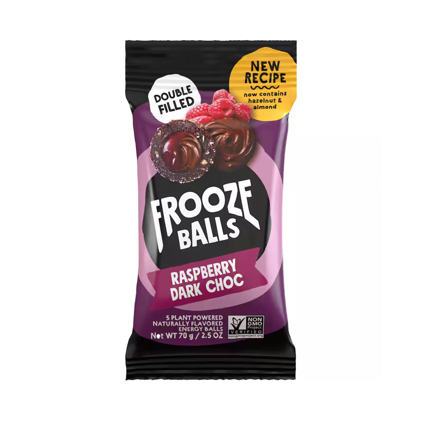 Frooze Balls Raspberry Dark Chocolate 70g