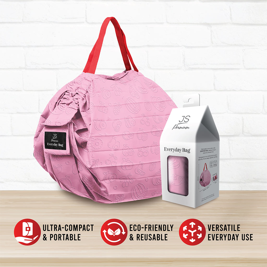 JS Premium Everyday Bag Full Pink 1unit