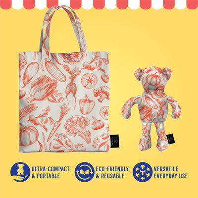 JS Premium Teddy Bag Marigold