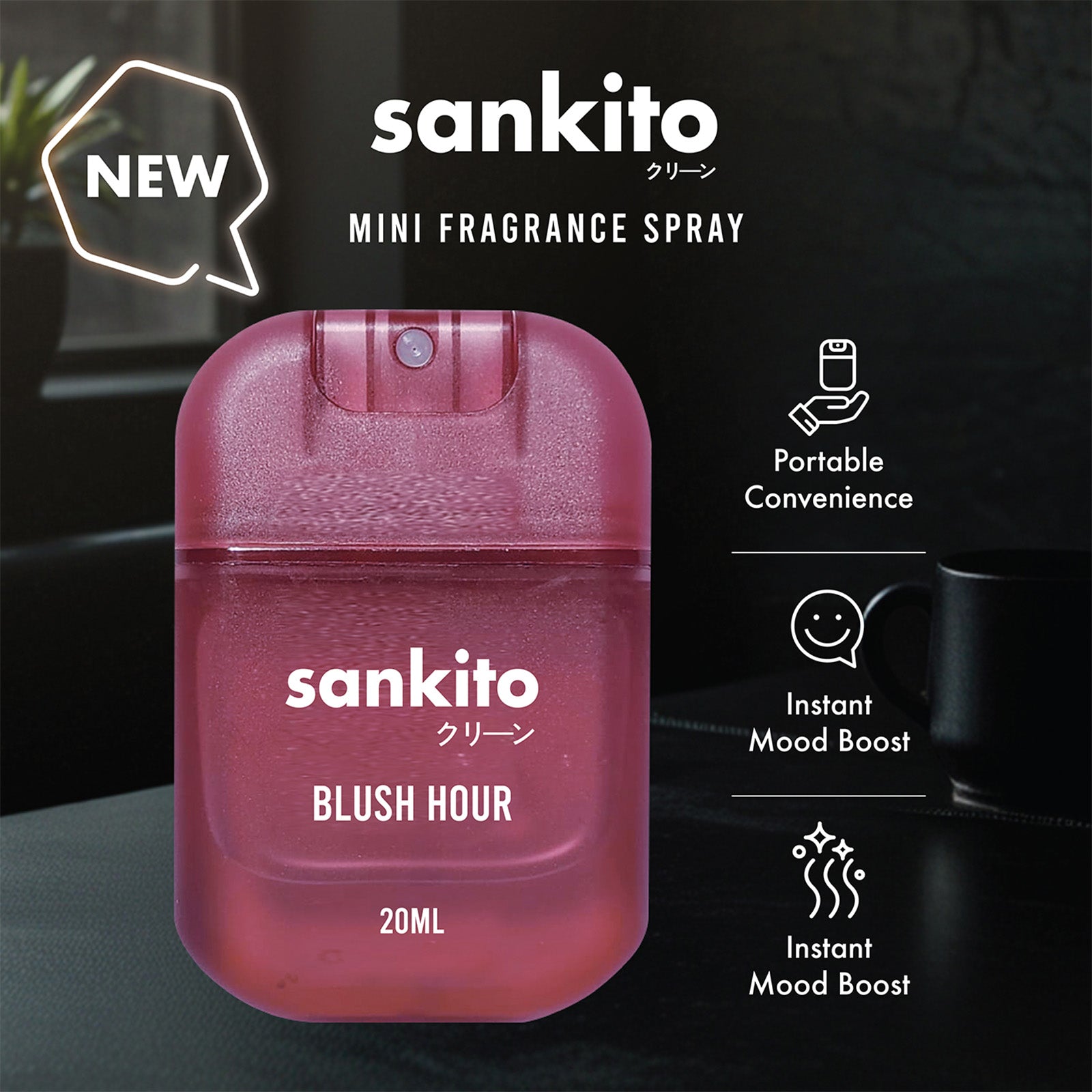 Sankito Brust Hour Mini Fragrance Spray 20ml