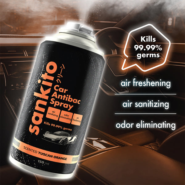 Sankito Car Antibac Spray Tuscan Orange 150ml (highest price)