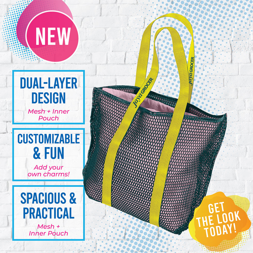 JS Premium Mesh Bag - Green