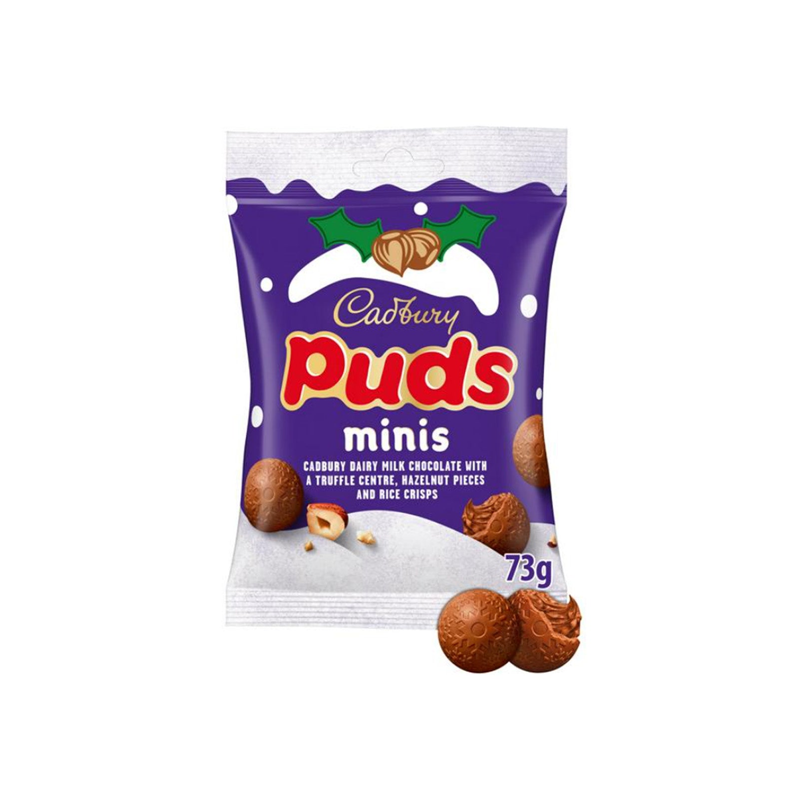 Cadbury Mini Puds Chocolate Bag 73g