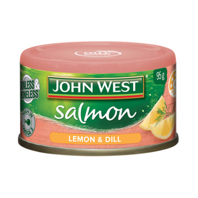 John West Salmon Lemon & Dill 95g