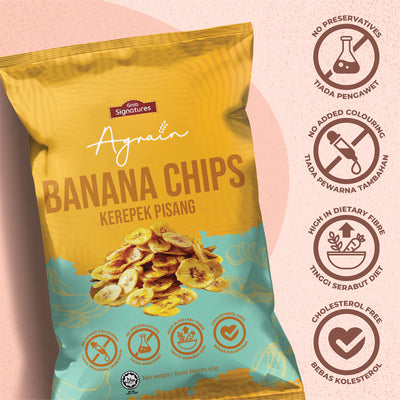 Grab Signatures x Agrain Banana Chips 60g