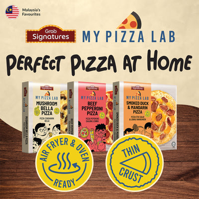 Grab Signatures My Pizza Lab Beef Pepperoni Pizza 280g