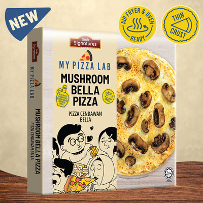 Grab Signatures My Pizza Lab Mushroom Bella Pizza 340g