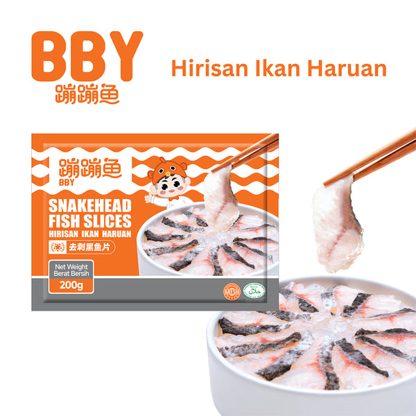 Boneless Snakehead Fish Slices 200g