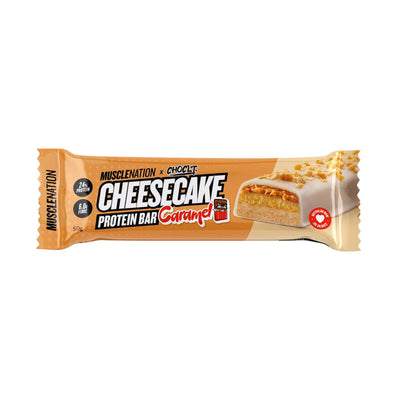 Muscle Nation Cheesecake Bar Caramel 50g