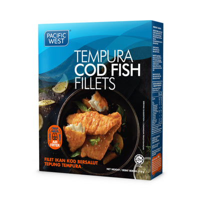 Pacific West Tempura Cod Fillet 310g