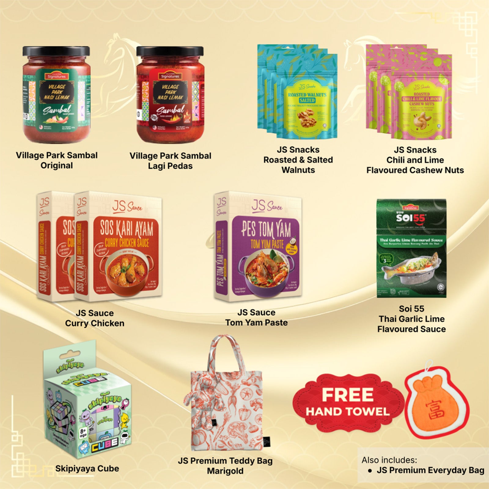 JS Gifts Huat Hamper Set C