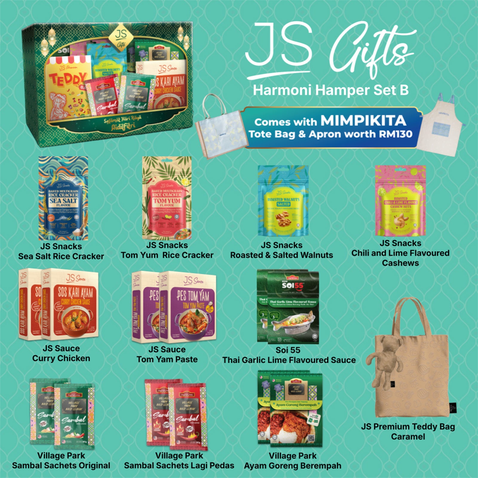 JS Gifts Harmoni Hamper Set B