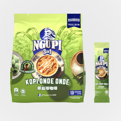 Zus Ngupi Instant Premix Kopi Onde Onde 13pcs/pack
