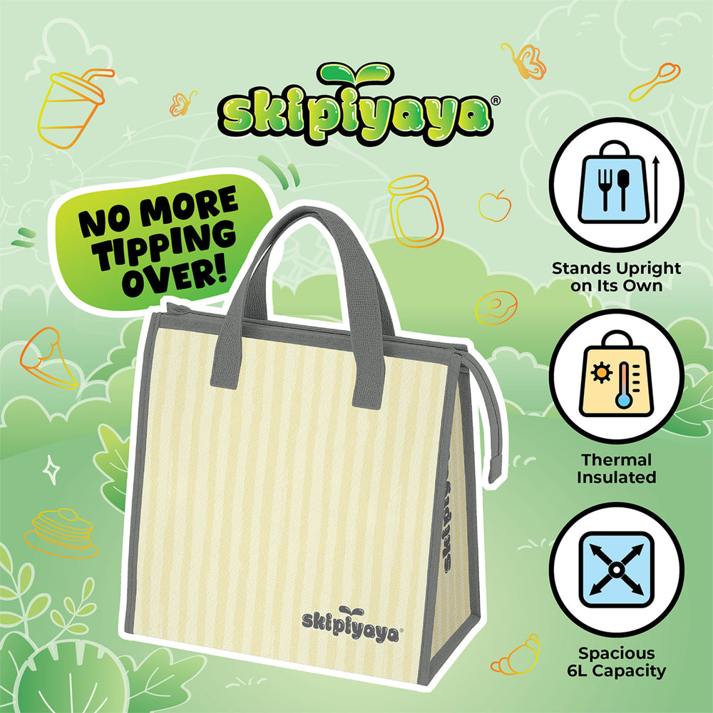 Skipiyaya Lunch Bag - Beige