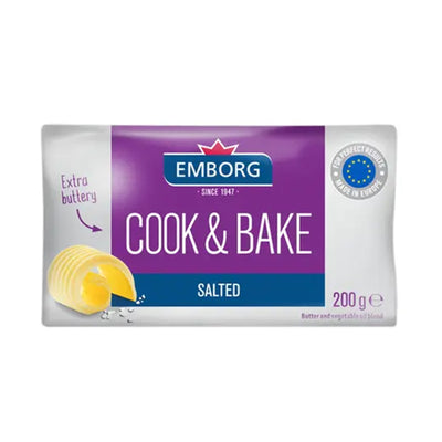 Emborg Salted Cook & Bake Buttery 200g