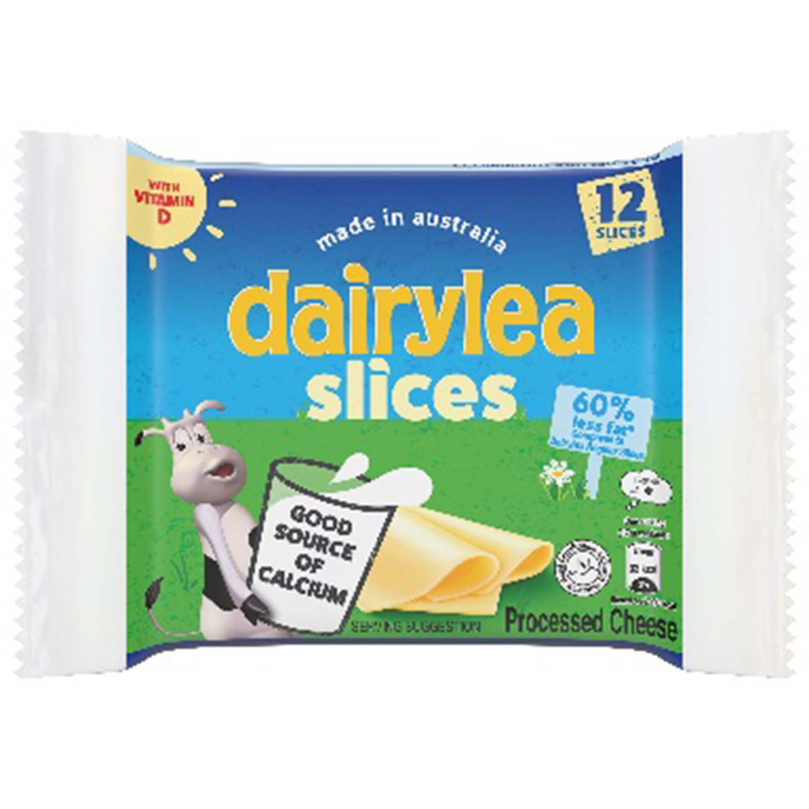 Dairylea  60%Â LessÂ Fat Cheese Slices 200g
