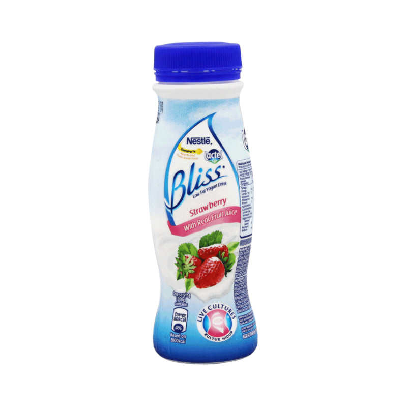Lactel Bliss Low Fat Strawberry Yoghurt Drink 200g