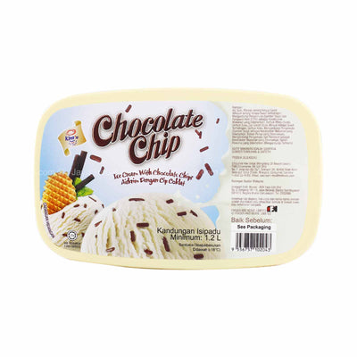 King's Chocolate Chip Ice Cream Tub 1.2L