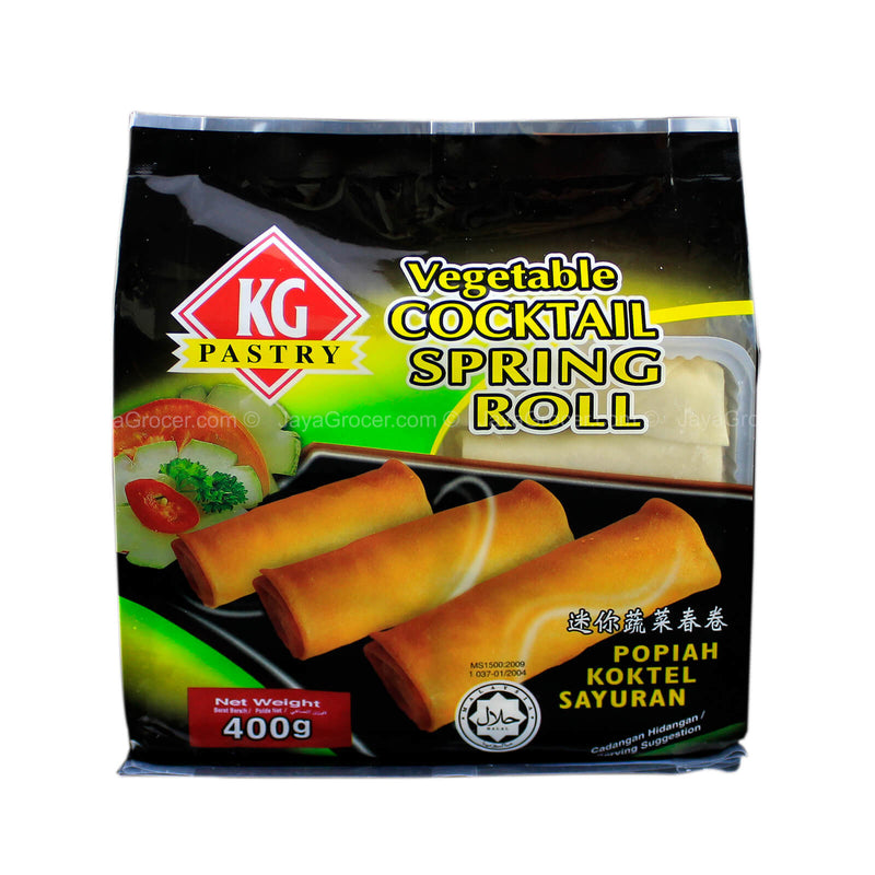 KG Pastry Vegetable Cocktail Spring Roll 400g