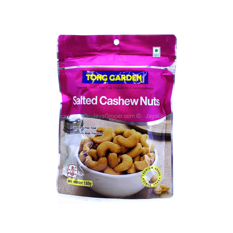 Tong Garden Salted Cashew Nuts 160g