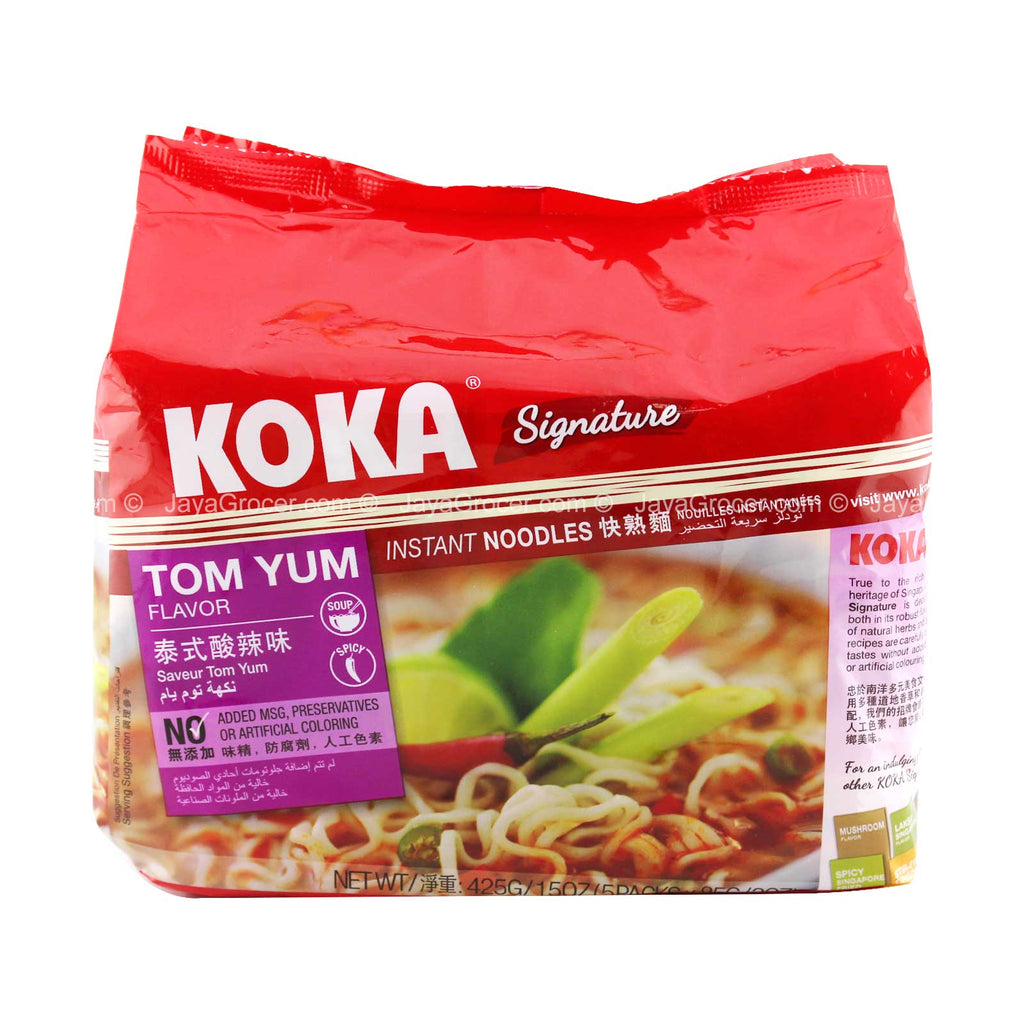Koka Signature Tom Yum Flavour Instant Noodles 85g x 5
