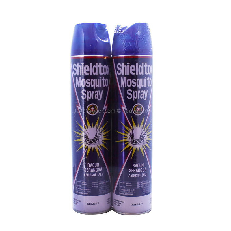 Shieldtox Mosquito Spray Aerosol 600ml x 2