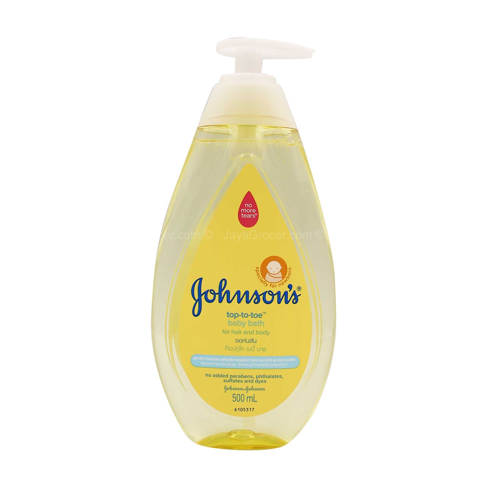 JOHNSON 'S BABY TOP TO TOE WASH 500ML *1
