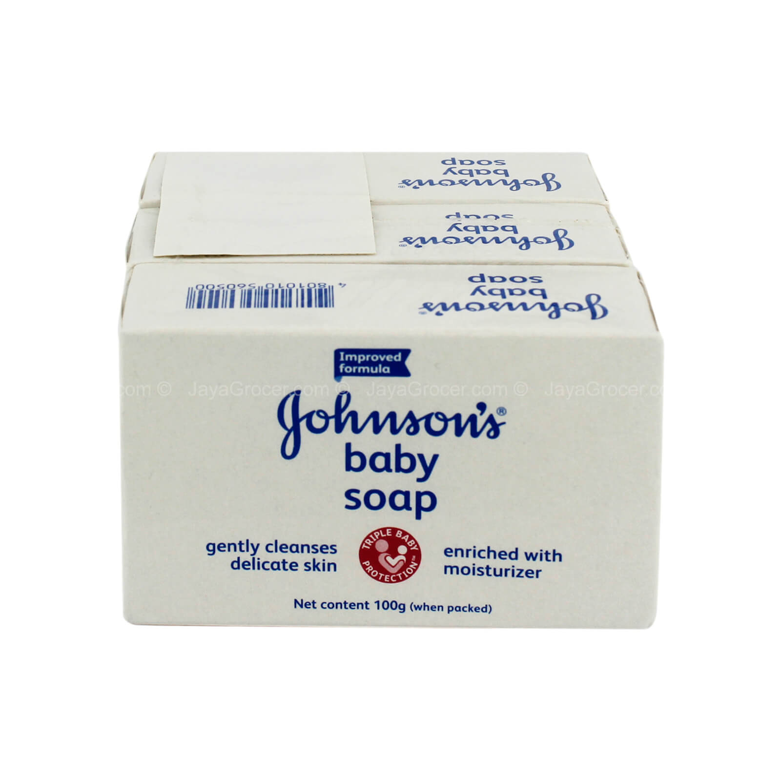 Johnson\'s Regular Baby Soap 75g x 3