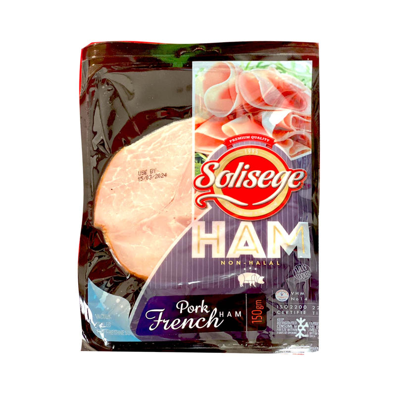 [NON-HALAL] Solid Food French Ham 150g