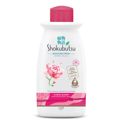 Shokubutsu Floral Bloom Moisture Fresh Shower Foam 220ml