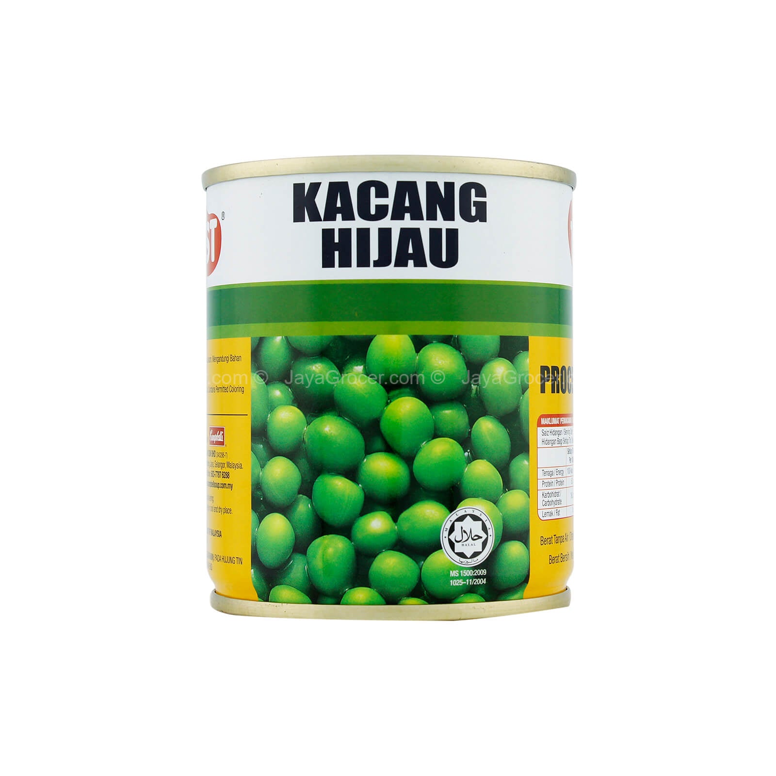 TST PROCESSED PEAS 230G *1