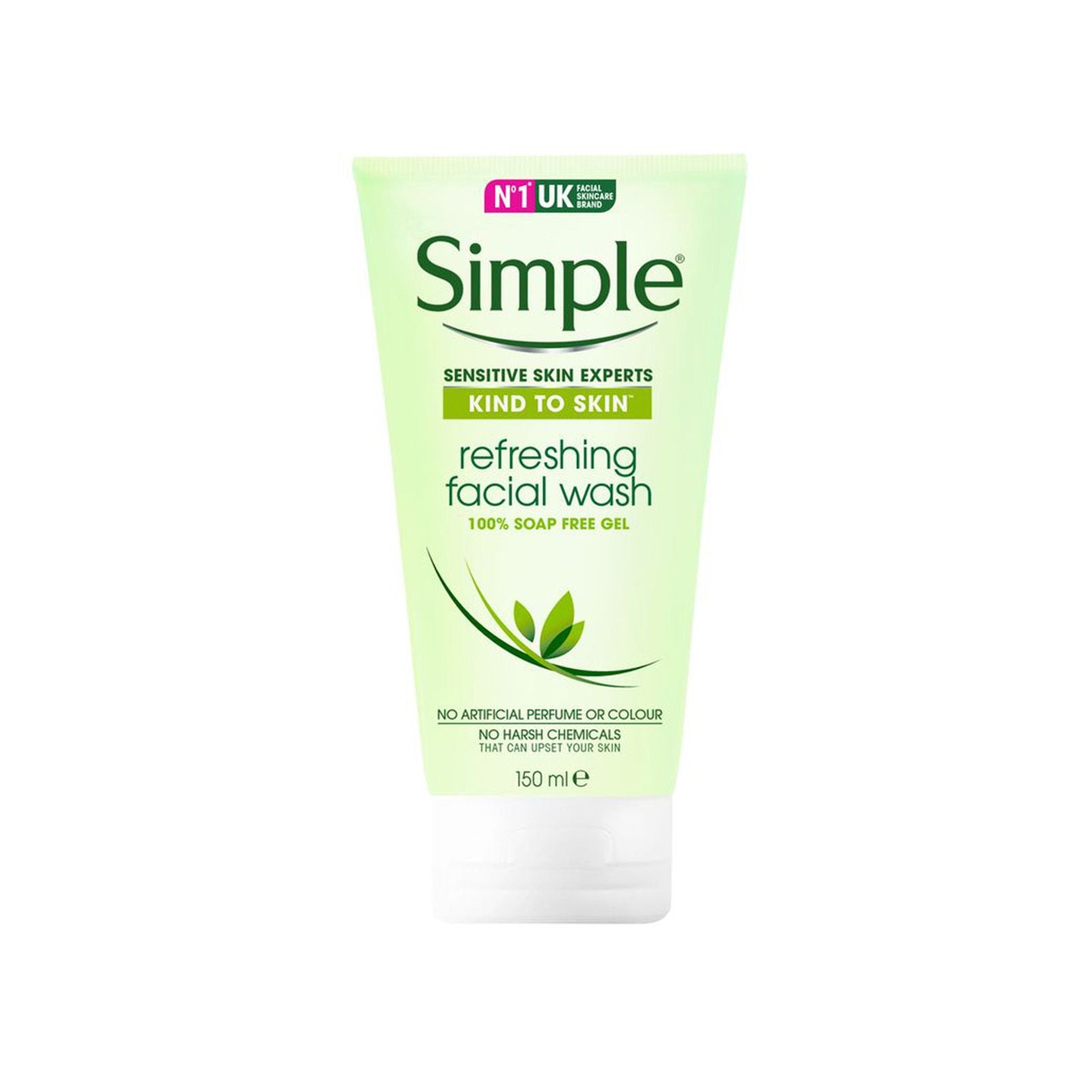 SIMPLE REFRESHING FAC/ WASH GEL 150ML *1