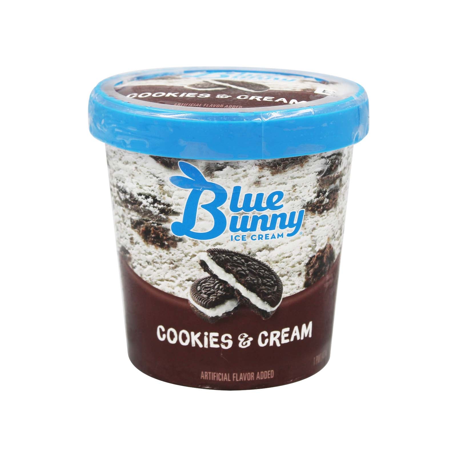 BLUE BUNNY COOKIES & CREAM 473ML