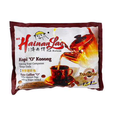 Mr Hainan Lao Coffee â€œOâ€ Mixture Bag 200g