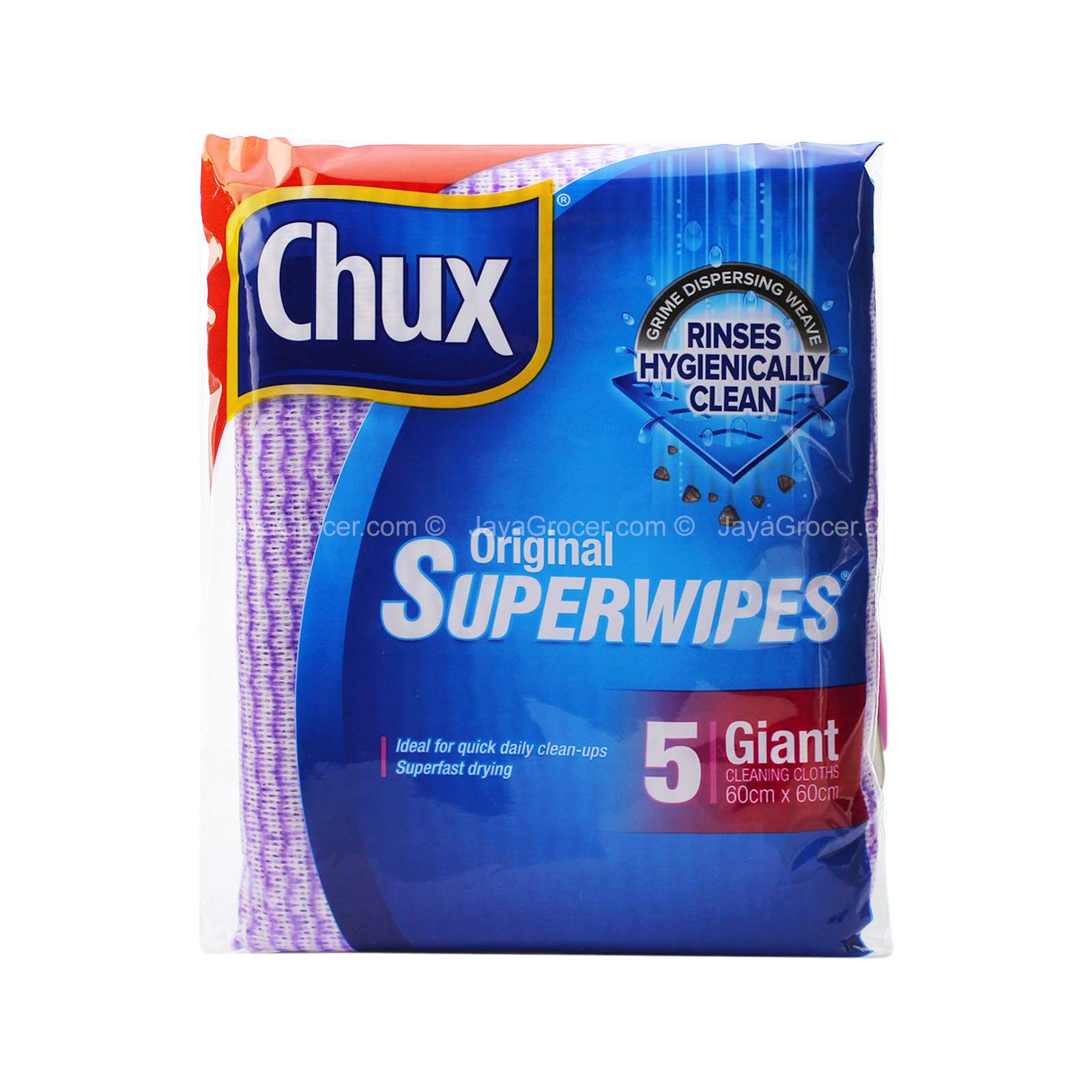 CHUX BRAND SUPERWIPES GIANT 5'S *1