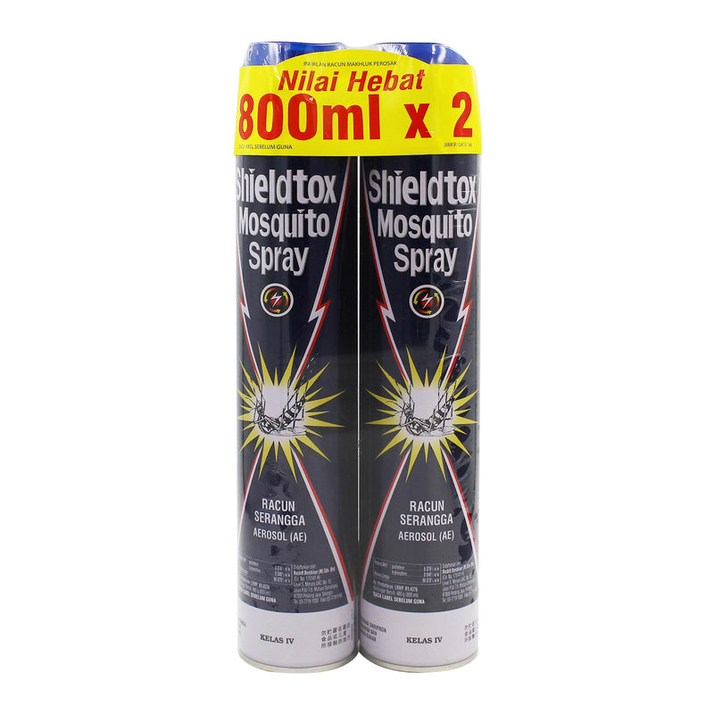 Shieldtox Mosquito Spray 800ml x 2