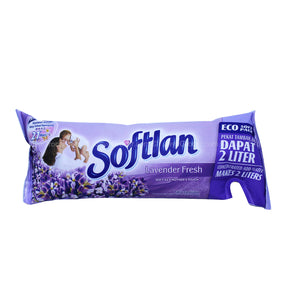 Softlan Lavender Fresh Fabric Softener Eco Softpack 500ml