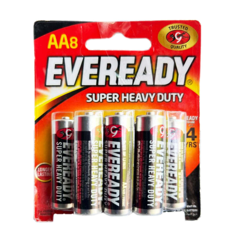 Eveready Battery AA Black 1215 BP8 1pack