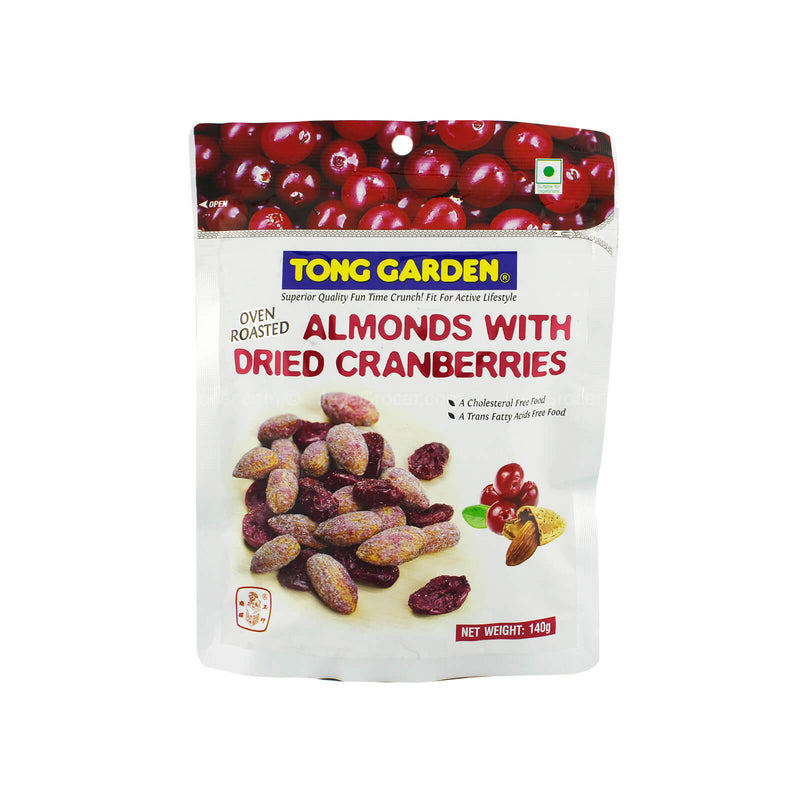 Tong Garden Almonds with Dried Cranberries 140g