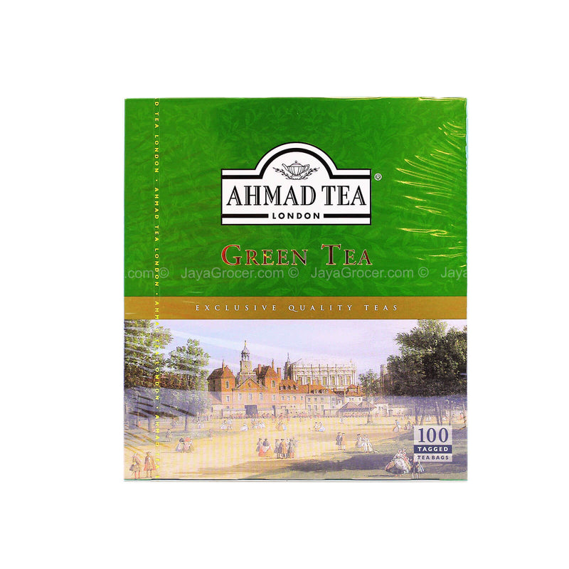 Ahmad Tea London Green Tea Pure 100pcs/pack