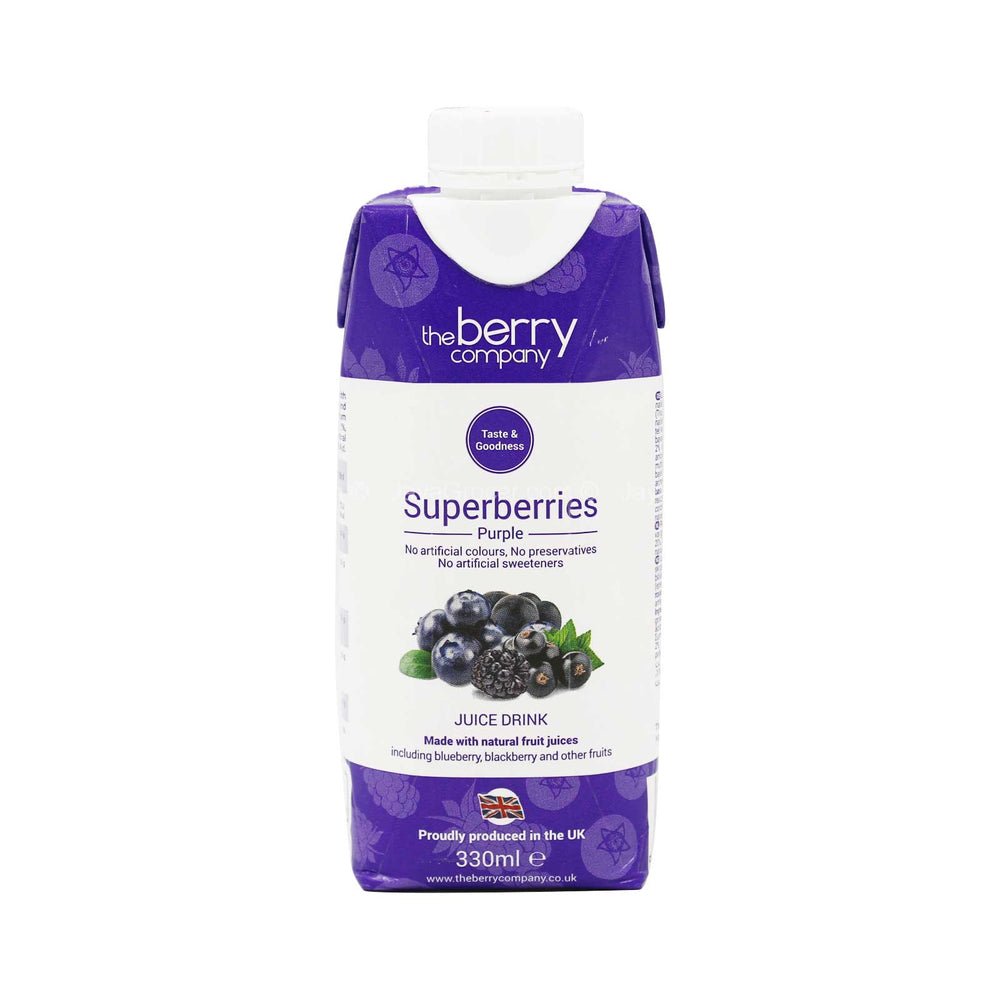 The Berry Company Superberries Purple Fruit Juice 330ml